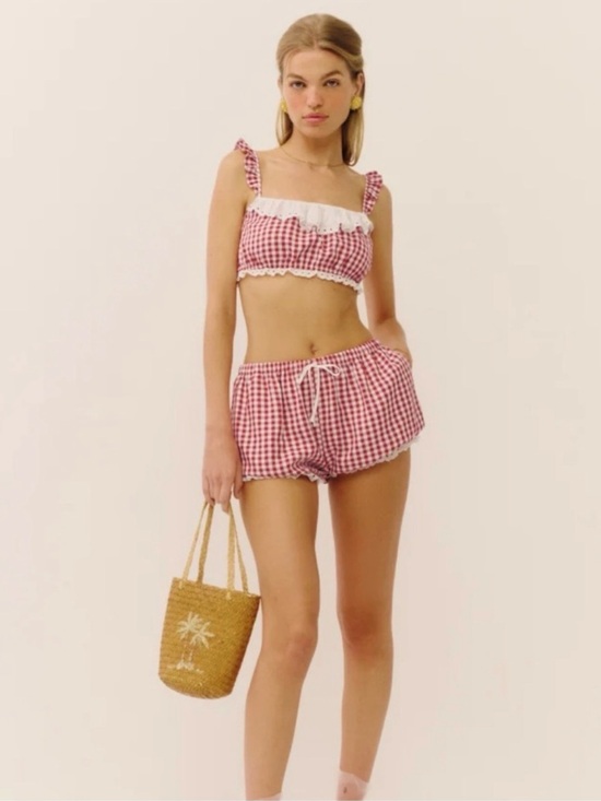 Reformation Pants - Reformation Romee SET! Cropped top and Betsy bloomers